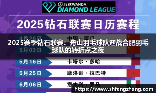 2025赛季钻石联赛：舟山羽毛球队迎战合肥羽毛球队的转折点之夜